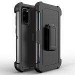 Triple Layer Protection Case & Belt Clip for Samsung Galaxy S20 FE 5G - Black