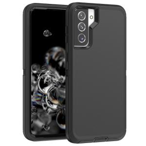 Triple Layer Protection Case & Belt Clip for Samsung Galaxy S21 5G - Black