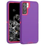 Triple Layer Protection Case & Belt Clip for Samsung Galaxy S21 5G - Purple