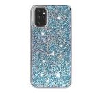 Hybrid Premium Diamond Bling Shockproof Phone Case for Samsung Galaxy S21 5G - Blue