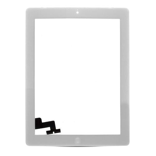 Digitizer With Home Button Pre-Installed Compatible for iPad 2 (Premium) - White