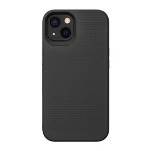 Triangle Shockproof Case with Anti Slip Grains for Apple iPhone 15 - Black