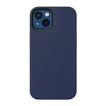 Triangle Shockproof Case with Anti Slip Grains for Apple iPhone 15 Plus / 14 Plus - Navy Blue