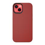 Triangle Shockproof Case with Anti Slip Grains for Apple iPhone 13 / 14 - Red