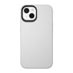 Triangle Shockproof Case with Anti Slip Grains for Apple iPhone 13 / 14 - Silver