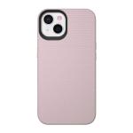 Triangle Shockproof Case with Anti Slip Grains for Apple iPhone 13 / 14 - Rose Golden