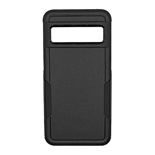 Dual Layer Shockproof Case for Google Pixel 8 - Black