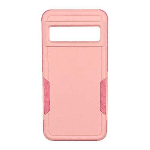 Dual Layer Shockproof Case for Google Pixel 7a - Pink