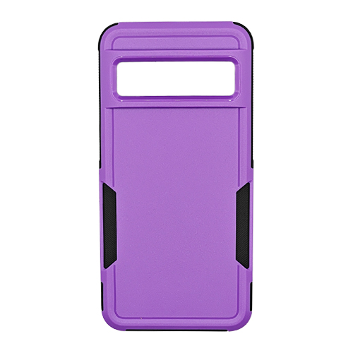 Dual Layer Shockproof Case for Google Pixel 8 Pro - Purple