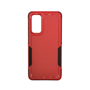 Dual Layer Shockproof Case for Samsung Galaxy S24 Plus / S25 Plus - Red