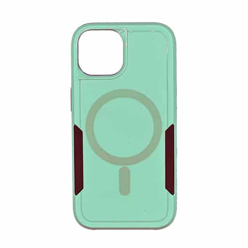 Dual Layer Shockproof with Magsafe Case for iPhone 16 Pro – Mint