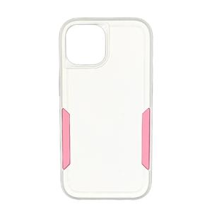 Dual Layer Shockproof with Magsafe Case for iPhone 15 - White