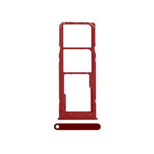 Dual Sim Tray Compatible for Samsung Galaxy A10 (A105 / 2019) - Red