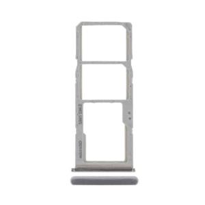 Dual Sim Tray Compatible for Samsung Galaxy A70 (A705 / 2019) - Silver