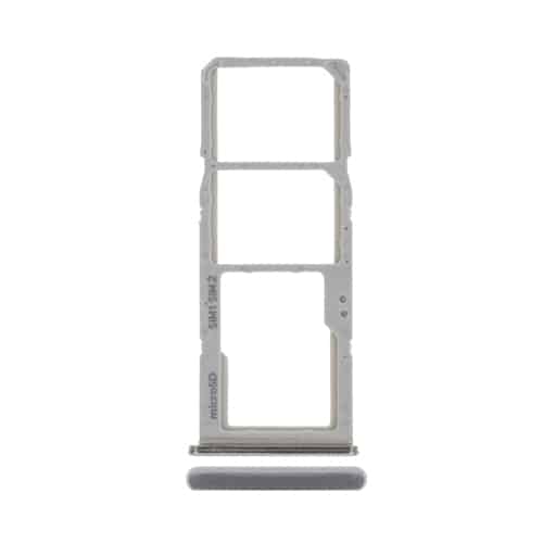 Dual Sim Tray Compatible for Samsung Galaxy A70 (A705 / 2019) - Silver