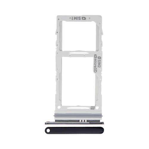 Dual Sim Tray Compatible for Samsung Galaxy A71 5G (A716 / 2020) - Prism Crush Black