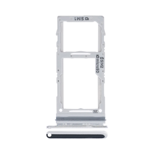Dual Sim Tray Compatible for Samsung Galaxy A71 5G (A716 / 2020) - Prism Cube Silver