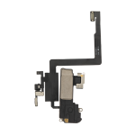 Earpiece Speaker With Proximity Sensor Cable Compatible for iPhone 11 Pro Max (Warning : Soldering Required for Face ID Functionality) (Aftermarket)