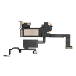 Earpiece Speaker With Proximity Sensor Cable Compatible for iPhone 12 / 12 Pro (Warning : Soldering Required for Face ID Functionality) (Premium)