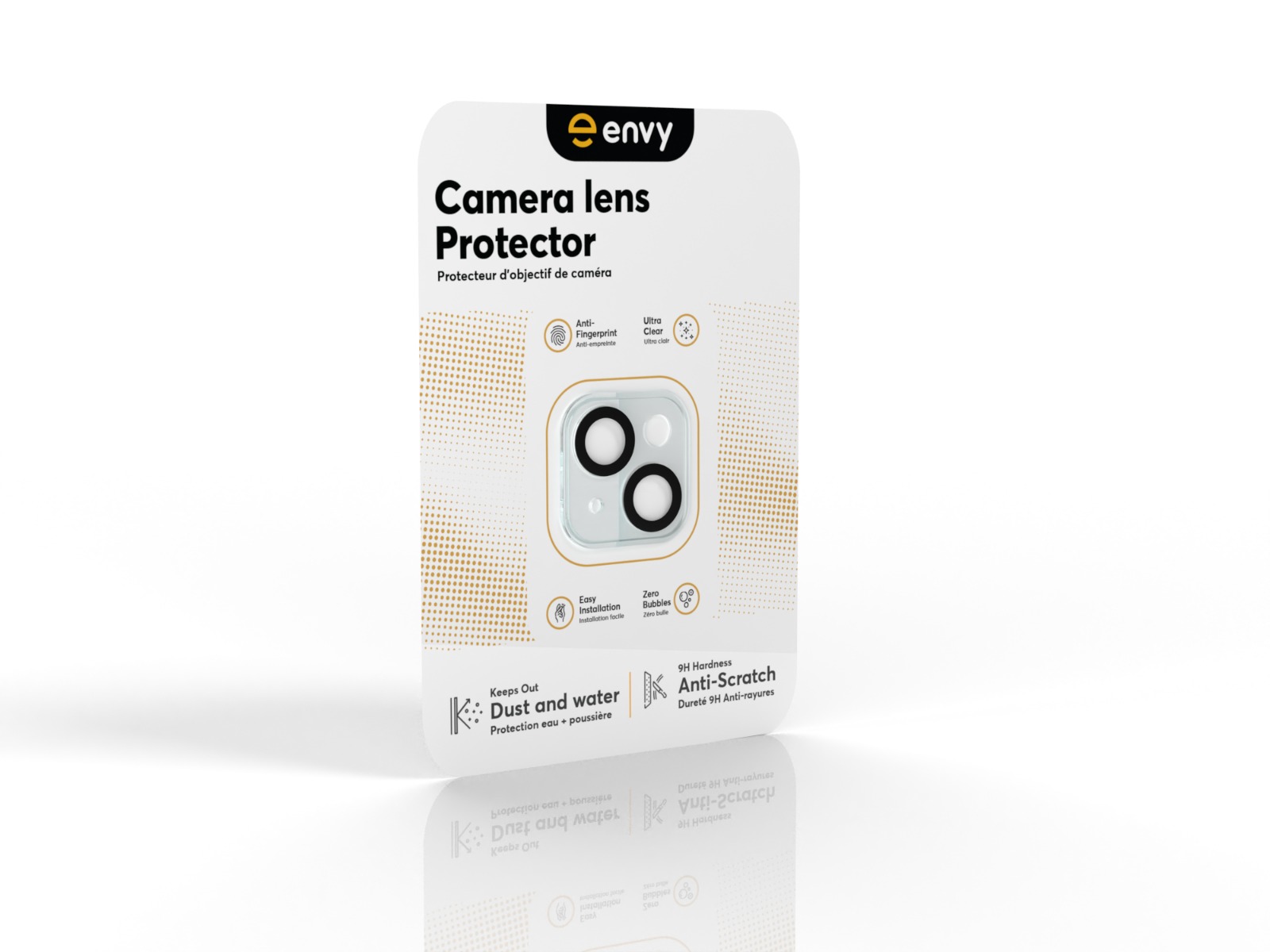 Tempered Glass Camera Lens Protector for iPhone 13 / 13 Mini - Clear