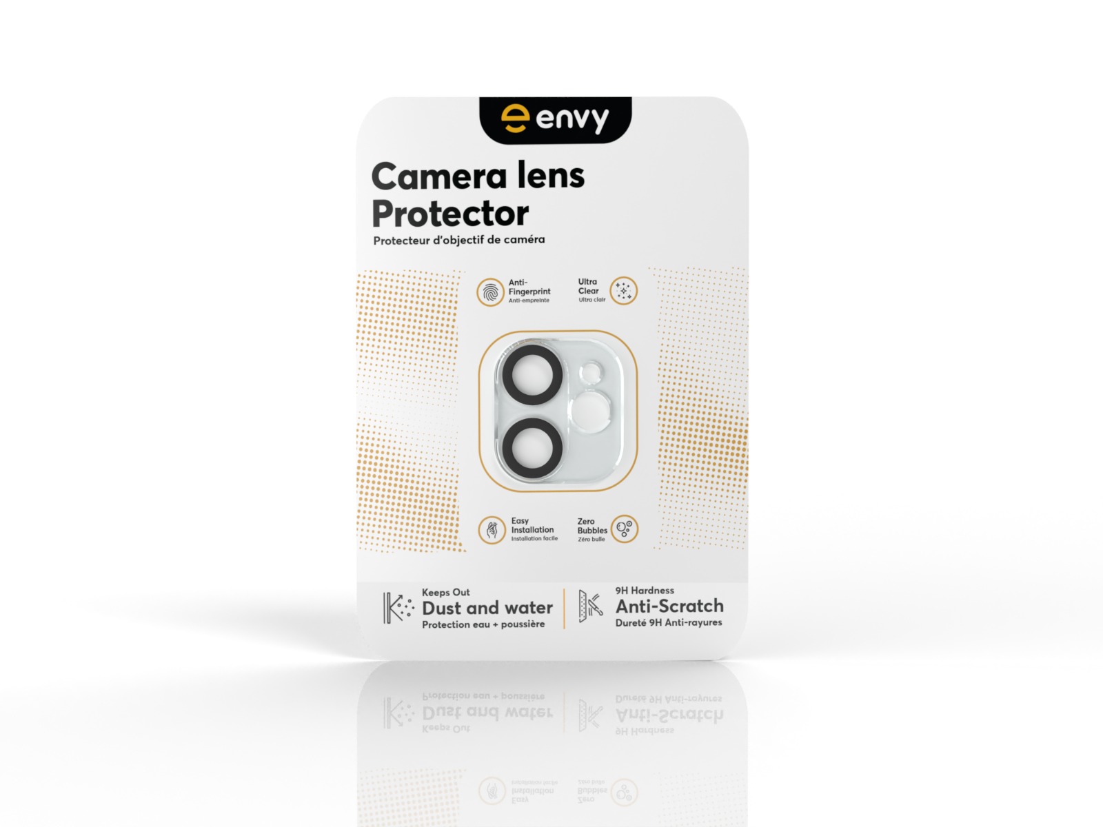 Tempered Glass Camera Lens Protector for iPhone 11 - Clear