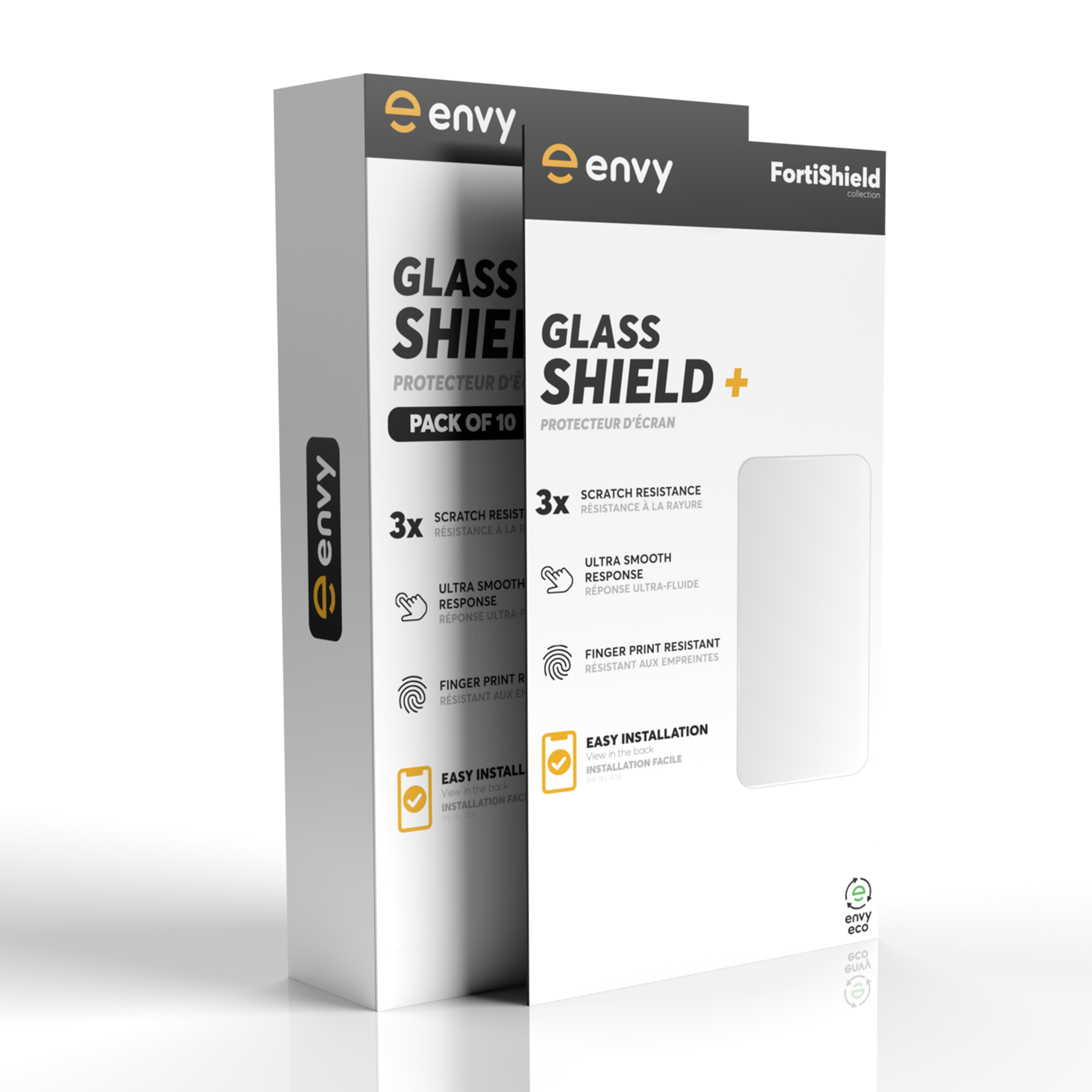 Envy Tempered Glass for Samsung Galaxy A01 Core, Screen Protector (10 Pack)