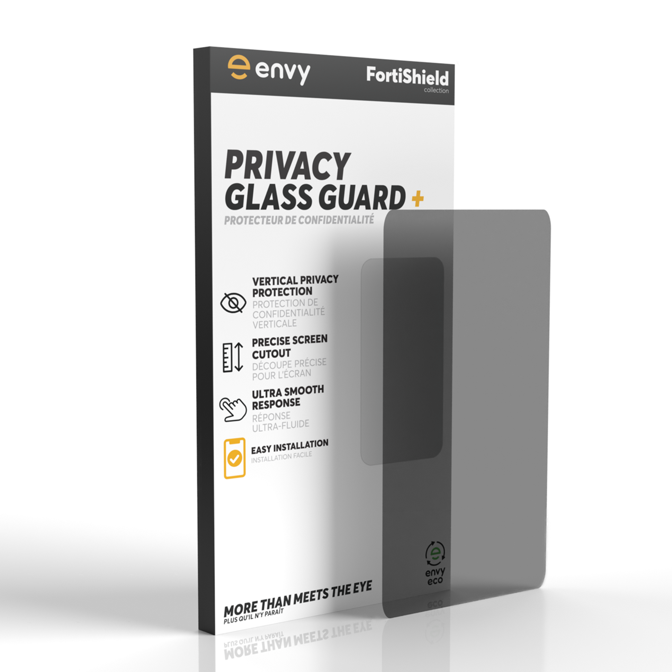 Envy Tempered Glass Privacy for iPhone X/XS/11 Pro, Screen Protector