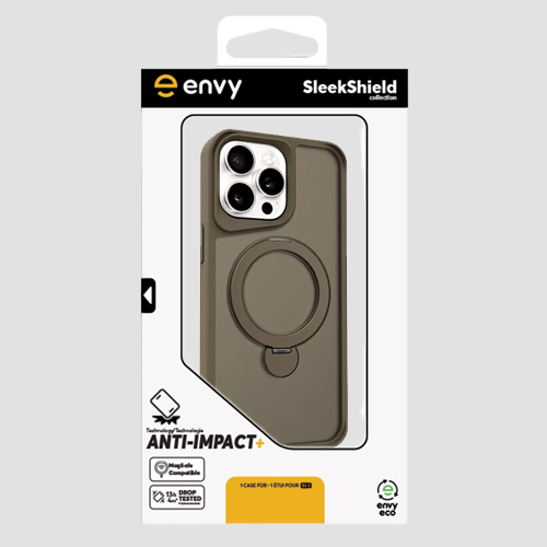 Envy Sleek Shield with Magsafe Case for Apple iPhone 16 Plus - Brown