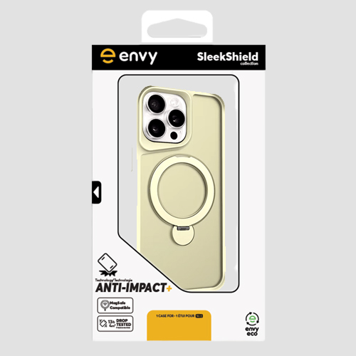 Envy Sleek Shield with Magsafe Case for Apple iPhone 16 Plus - Cream