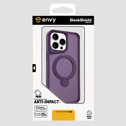 Envy Sleek Shield with Magsafe Case for Apple iPhone 16 Plus - Deep Purple