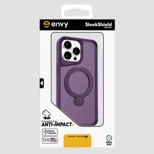 Envy Sleek Shield with Magsafe Case for Apple iPhone 16 Pro Max - Deep Purple