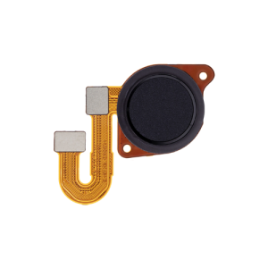 Fingerprint Scanner With Flex Cable Compatible for Moto G 5G (XT2113-3 / 2020) / One 5G Ace (XT2113-1/2 / 2021) - Black