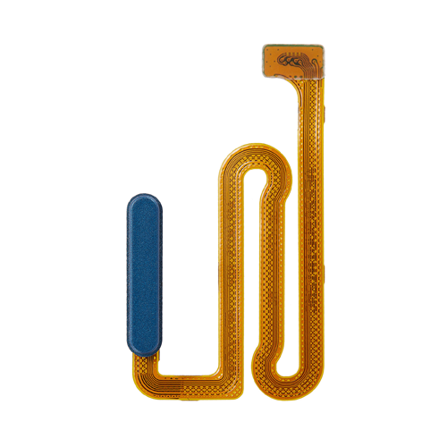 Fingerprint Scanner With Flex Cable Compatible for Samsung Galaxy A12 (A125 / 2020) / A12 Nacho (A127 / 2021) - Blue