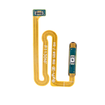 Fingerprint Scanner With Flex Cable Compatible for Samsung Galaxy A12 (A125 / 2020) / A12 Nacho (A127 / 2021) - Red