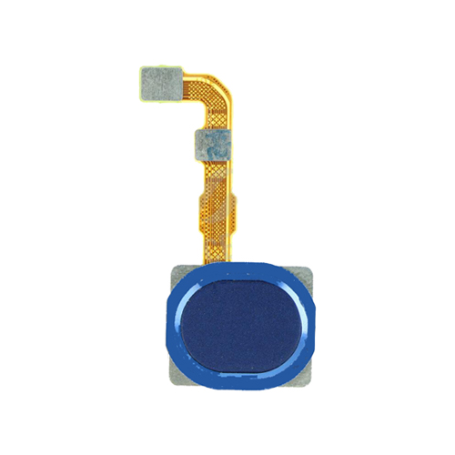 Fingerprint Scanner With Flex Cable Compatible for Samsung Galaxy A20S (A207 / 2019) - Blue