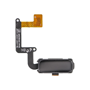 Fingerprint Sensor Flex Compatible for Samsung Galaxy A3 (A320 / 2017) / A5 (A520 / 2017) / A7 (A720 / 2017) (Premium) - Black