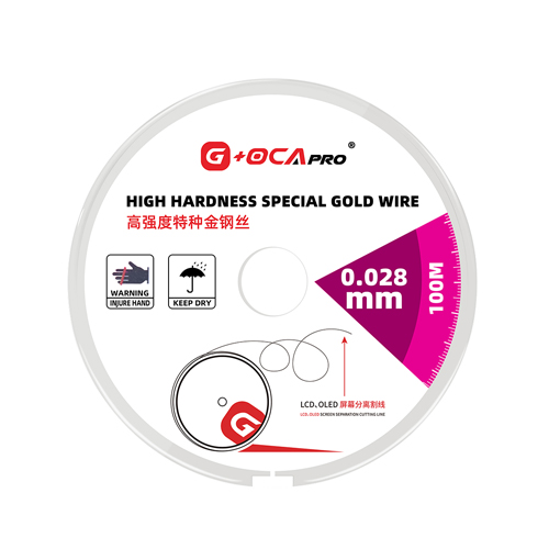 G+OCA Pro Cutting Wire High Hardness Special Gold Wire 0.028mm