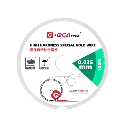 G+OCA Pro Cutting Wire High Hardness Special Gold Wire 0.035mm