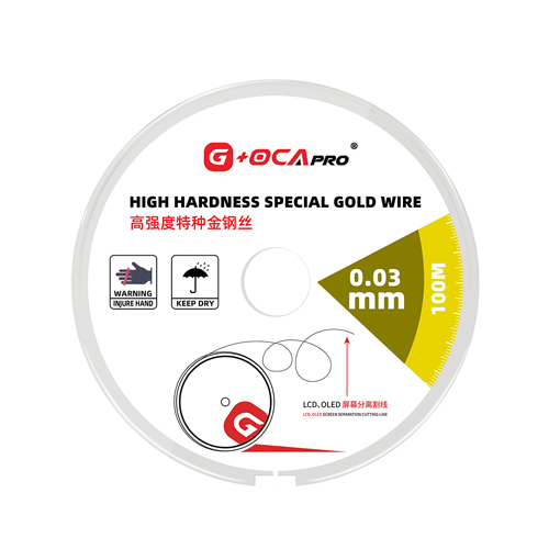 G+OCA Pro Cutting Wire High Hardness Special Gold Wire 0.03mm