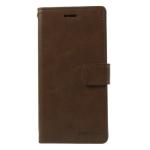 Goospery Blue Moon Wallet Case for Samsung Galaxy S25 Ultra - Brown