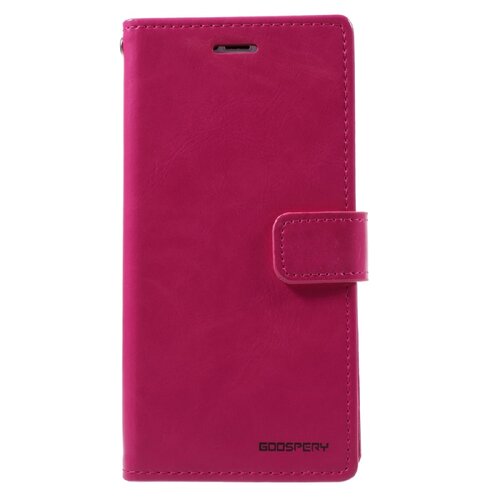 Goospery Blue Moon Wallet Case for Samsung Galaxy S9 Plus - Hot Pink