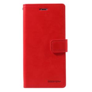 Goospery Blue Moon Wallet Case for Apple iPhone 6G/6S - Red