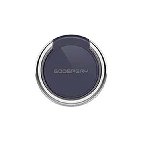 Goospery Mercury Phone Ring - Black Silver