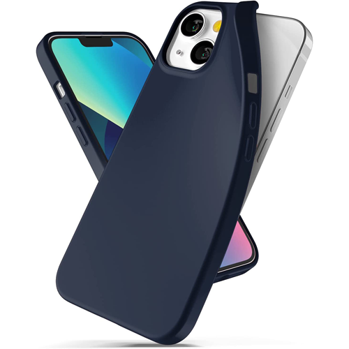 Goospery Soft Feeling Case for Apple iPhone 15 - Navy Blue