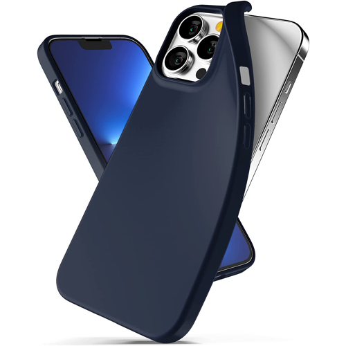 Goospery Soft Feeling Case for Apple iPhone 15 Pro Max - Navy Blue