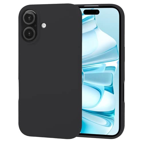 Goospery Soft Feeling Case for Apple iPhone 16 - Black