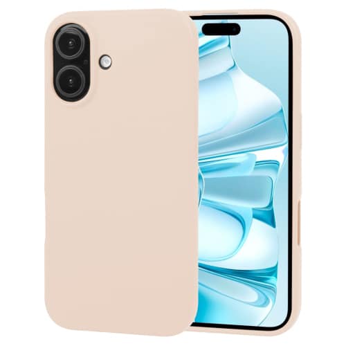 Goospery Soft Feeling Case for Apple iPhone 16 - Pink Sand