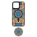 Graphic Design with Magsafe Case + Pop Socket for Apple iPhone 15 Pro - Nº 1