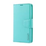 Hanman Leather Wallet Case for Samsung Galaxy S25 Edge - Mint