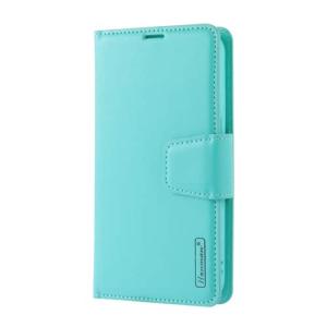 Hanman Leather Wallet Case for Samsung Galaxy S25 Edge - Mint